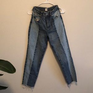 Garage multi-color jeans